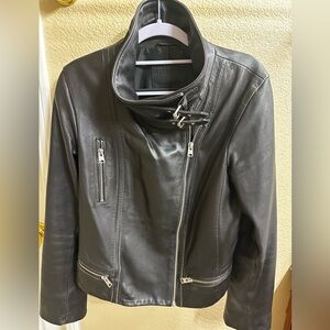100% leather jacket, in good condition, might need some repair, women size 10